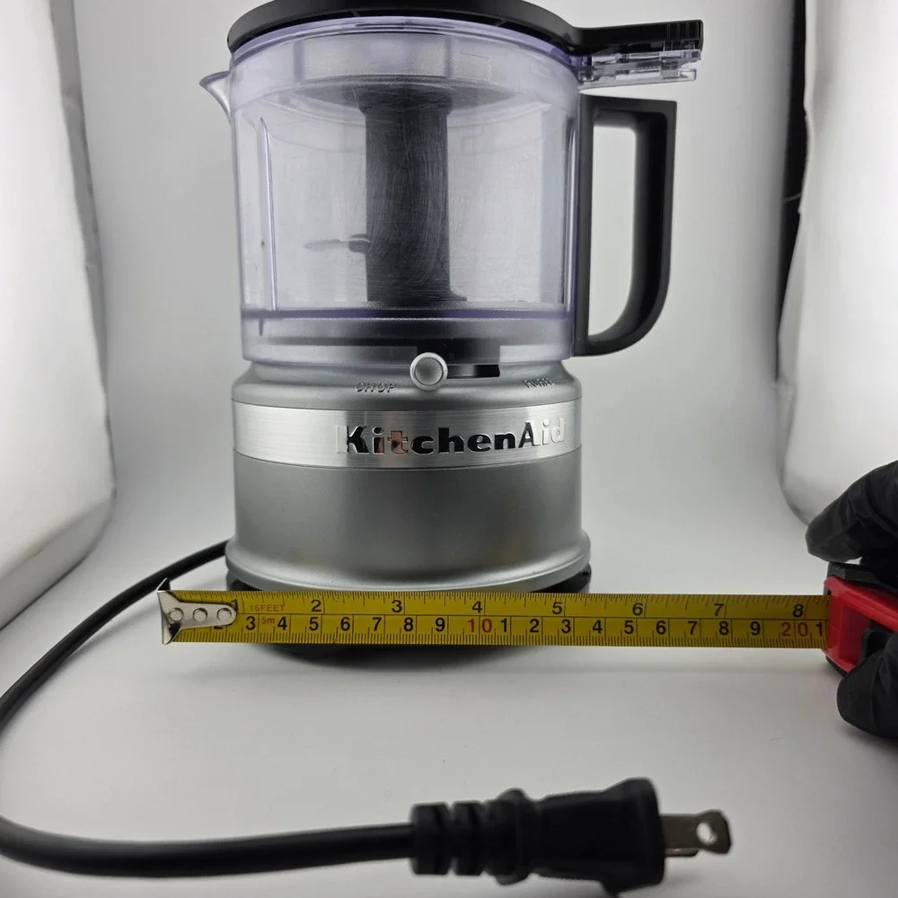KitchenAid Food Chopper 3.5 Cup KFC3516CU Contour Silver GOOD Kitchen Utility